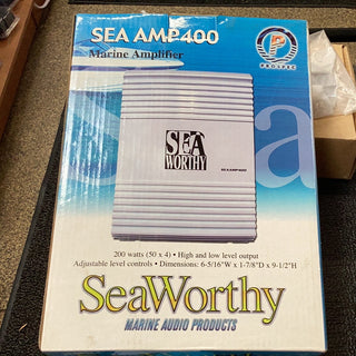 Unleash the Power of Sound with the SEAAMP 400 Stereo Amplifier