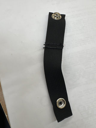 Black Canvas Retaining Strap - Secure and Versatile Utility for Your Gear