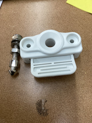 White Slam Latch: Secure and Convenient Access