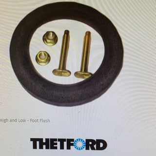Thetford Aqua Magic IV foot flush seal and bolt kit