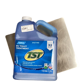 Effortless Tank Maintenance with TST Blue Enzyme Toilet Chemical