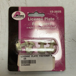 Secure Your License Plate with License Plate Fastener Cards