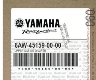 YAMAHA OEM UPPER CASING DAMPER | 6AW-45159-00-00