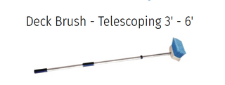 Telescoping Deck Brush - Reach New Heights in Cleaning Efficiency