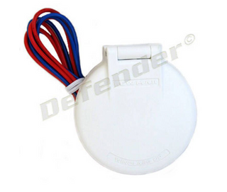 Deck Foot Switch, Windlass Down, White Plastic