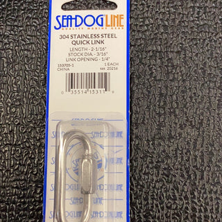 Seadog Quick Link 3/16" SS: The Ultimate Connection Solution for Marine Adventures