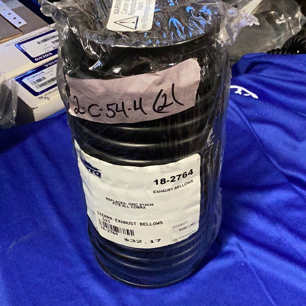Sierra Exhaust Bellows - Premium Protection for Your Marine Engine ...