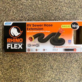 RhinoFlex 10' Extension Hose with Universal Compatibility