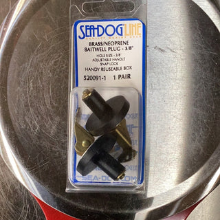 Seadog Baitwell Plugs 3/8" - Secure Your Bait and Keep It Fresh