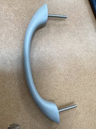 Secure Grip and Durability: Seal Gray Grab Handle with Studs