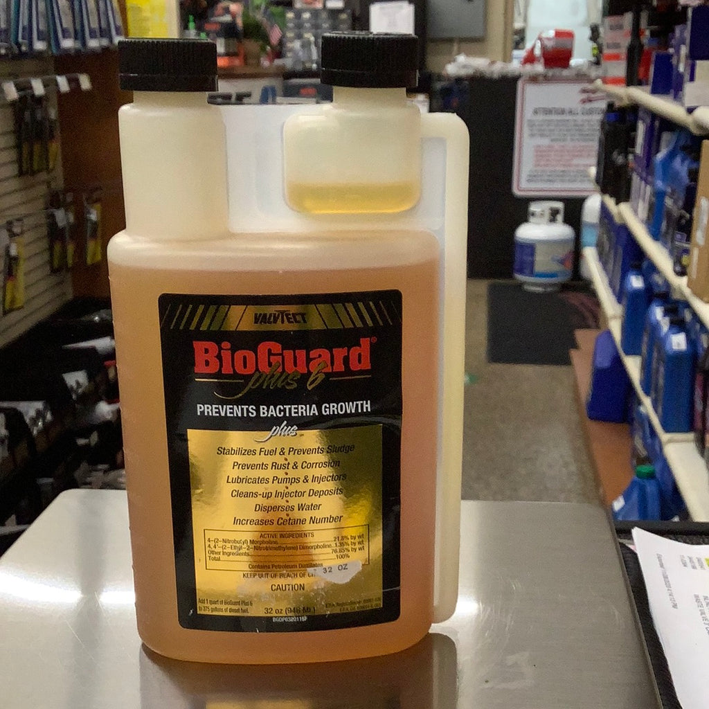 BioGuard Plus 6 32 oz: DIESEL FUEL MICROBIOCIDE. – Holly Acres Marine, INC.