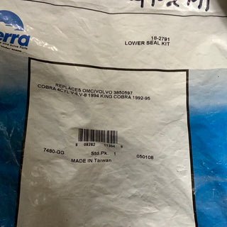 Seal the Deal with Our Lower Unit P Seal Kit