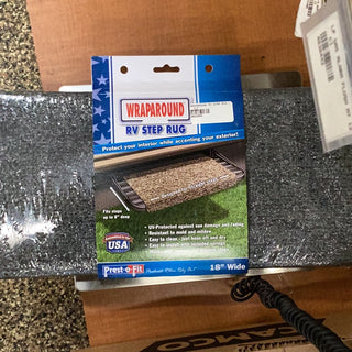Wraparound RV Step Rug (18 inches): Step Protection