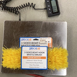 SeaDog Medium Brush in Vibrant Yellow - Your Ultimate Cleaning Companion