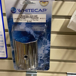Seamless Finish: Whitecap Rub Rail End Cap