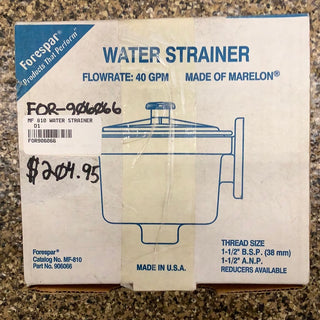 Maximize Your Equipment's Performance with the MF 810 Water Strainer