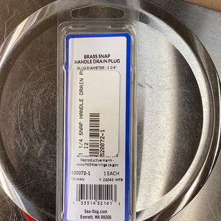 Plug and Play: 1 1/4 Snap Handle Drain Plug