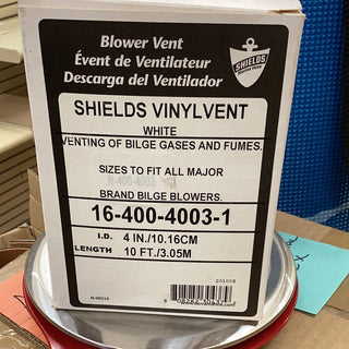 Blow Away the Dust: 4" White Blower Hose