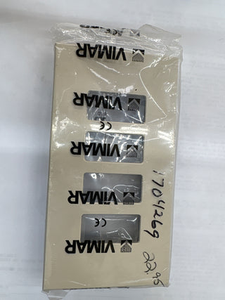 Ivory 4-Gang Switch Cover Plate - Elegance for Multiple Switches