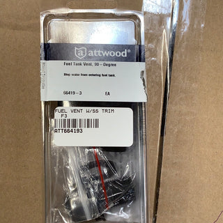 Fuel Vent with Stainless Steel Trim - Elevate Your Boat's Fueling System