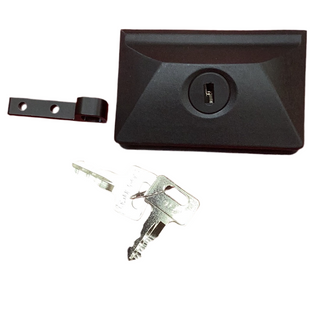 Sliding Door Hardware Latch in Black: Secure and Stylish