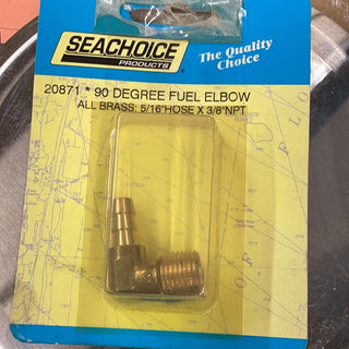 90-Degree Fuel Elbow (5-Inch) - Efficient Fuel Line Routing for Your Equipment